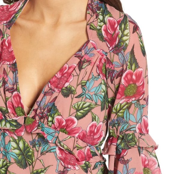 For Love & Lemons Churro Mini Dress XS - Picture 4 of 5